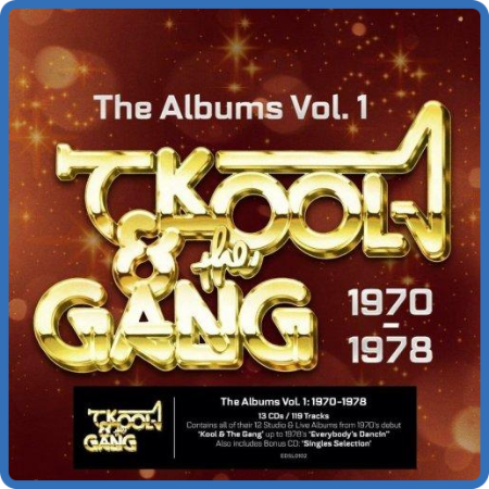 Kool & The Gang – The Albums Vol  1 1970-1978 (13CD Box Set) (2022)