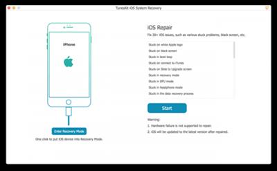 TunesKit iOS System Recovery 4.1.0.35