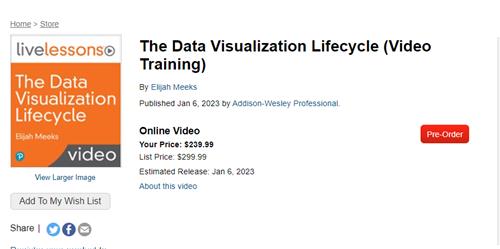 InformIT - The Data Visualization Lifecycle (Video Training)