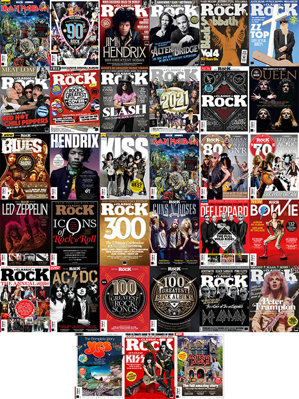  Classic Rock - Monthly Issues, 1-12 2022