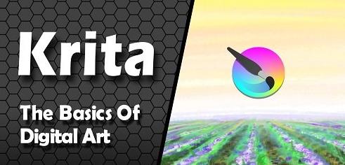 Learn Krita 5 With Simple Exercises – Basic Digital Art For Beginner