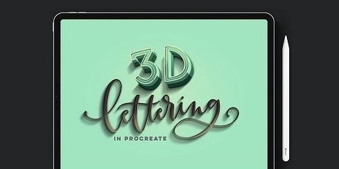 Intro to 3D Lettering in Procreate