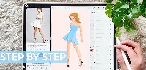 How To Draw a Fashion Figure on Procreate