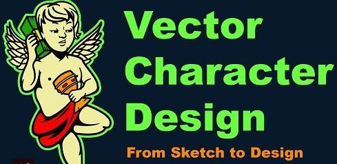Create simple vector characters from sketch