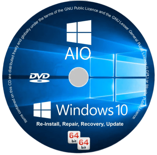 Windows 10 22H2 build 19045.2364 (x64) AIO 16in1 Preactivated Multilingual December 2022