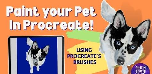 Paint your Pet in Procreate