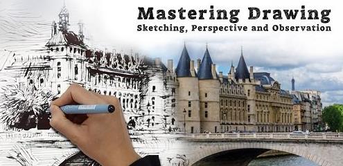 Mastering Drawing Sketching, Perspective and Observation