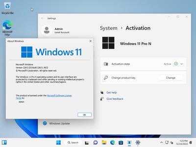 Windows 11 22H2 Build 22621.963 Aio 16in1 (No TPM Required) Multilingual Preactivated (x64)