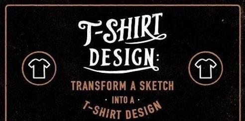 T-Shirt Design Transform a Sketch Into a T-Shirt Design