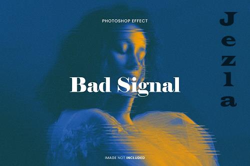 Bad Signal Photo Effect - G4G8GG7