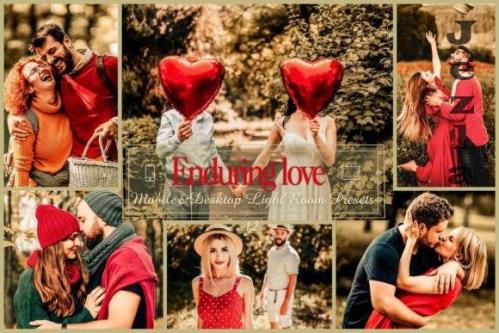 12 Enduring Love Mobile & Desktop Lightroom Presets, Bright - 2357458