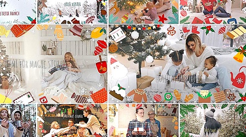 Videohive - Christmas Frames 42354739 - Project For Final Cut & Apple Motion