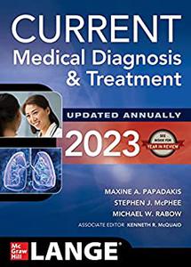 CURRENT Medical Diagnosis and Treatment 2023 (62nd Edition)
