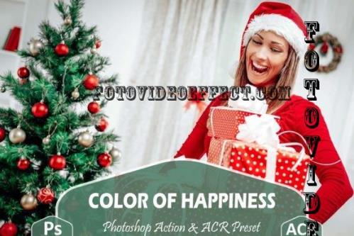 10 Color Of Happiness Photoshop Actions And ACR Presets - 2349108
