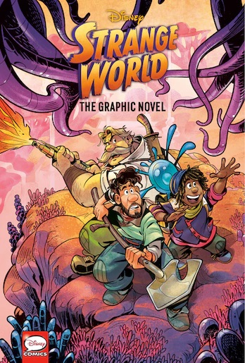 Disney Pixar Graphic Novels Strange World 2022