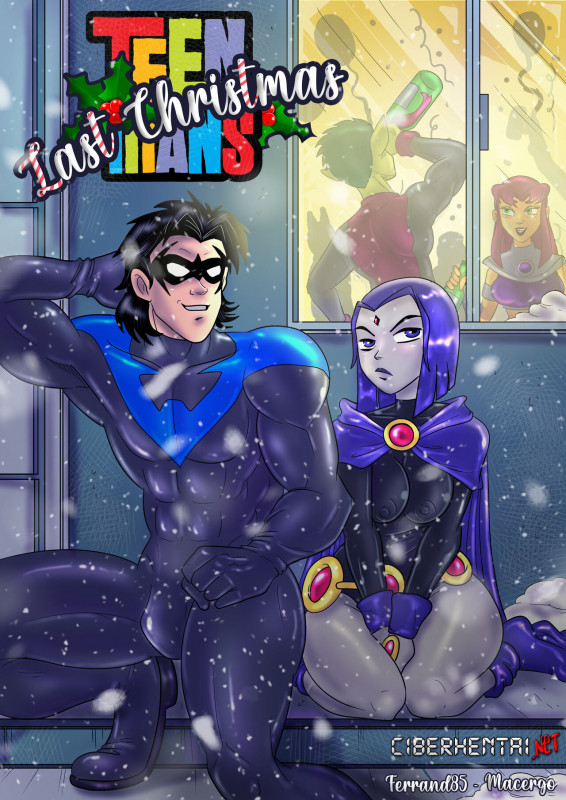 Macergo - Teen Titans - Last Christmas Porn Comic