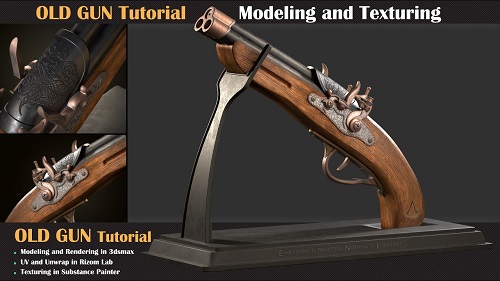 ArtStation - OLD GUN Tutorial