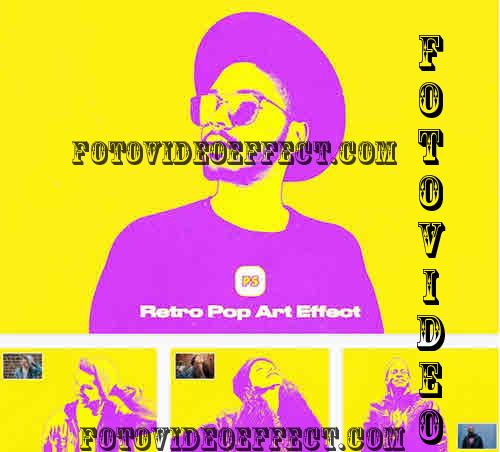Retro Pop Art Effect - J4F2PJU