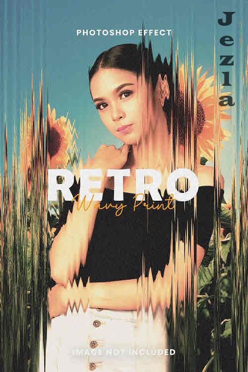 Retro Wavy Photo Effect - ASFFFKF
