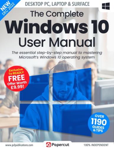 The Complete Windows 10 User Manual - 16th Edition 2022