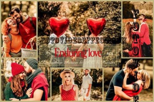12 Enduring Love Photoshop Actions And ACR Presets, Bright - 2358308