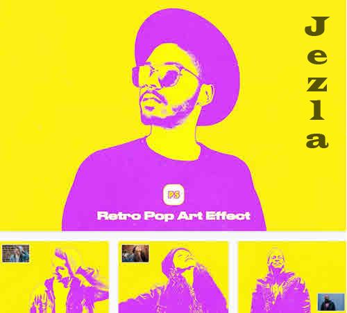 Retro Pop Art Effect - J4F2PJU