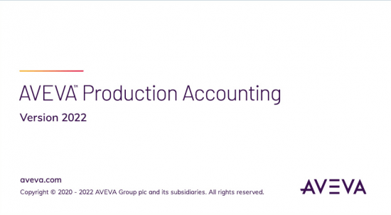 AVEVA Production Accounting 2022 Build 20.12.2022 (x64)