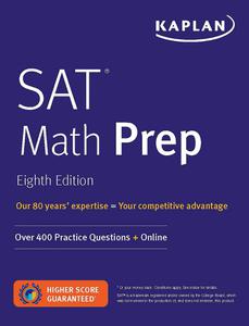 SAT Math Prep Over 400 Practice Questions + Online