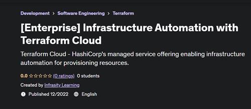 [Enterprise] Infrastructure Automation with Terraform Cloud