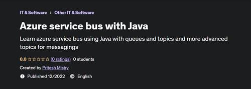 Azure service bus with Java
