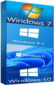 Windows All (7, 8.1, 10, 11) All Editions With Updates AIO 51in1 December 2022 Preactivated (x64)