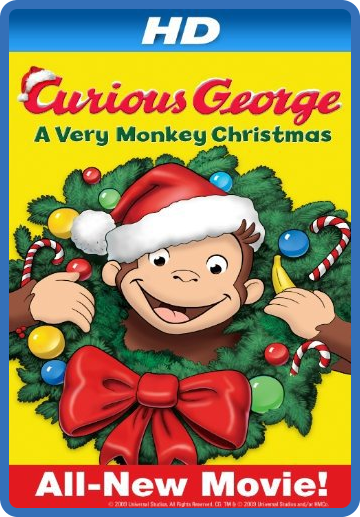 Curious George A Very Monkey Christmas (2009) 1080p WEBRip x264 AAC-YTS