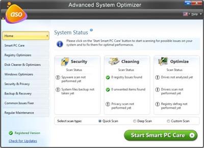 Advanced System Optimizer 3.81.8181.206  Multilingual