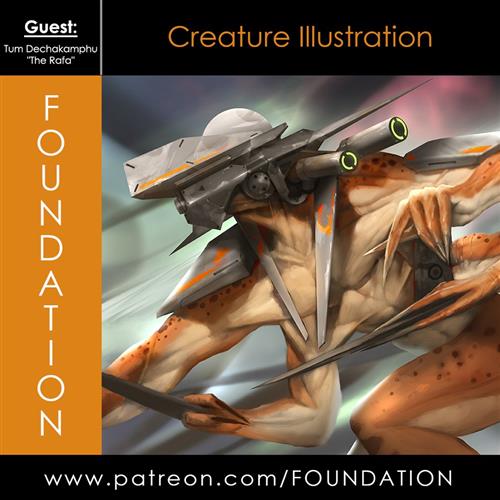 Foundation Patreon – Creature Illustration with Tum Dechakamphu