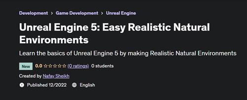 Unreal Engine 5 Easy Realistic Natural Environments
