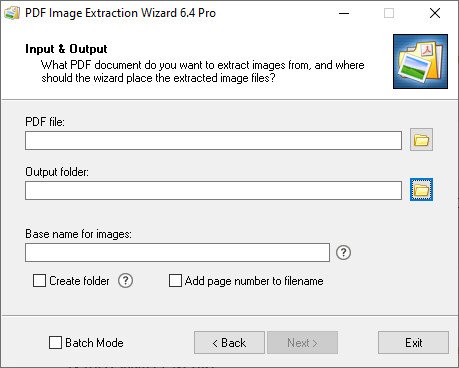 PDF Image Extraction Wizard v6.4 Pro
