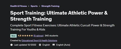Sport Training Ultimate Athletic Power & Strength Training