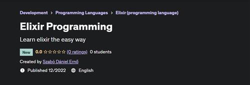Elixir Programming (2022)