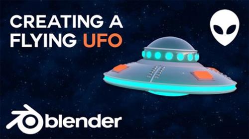 Create A Flying UFO With Blender