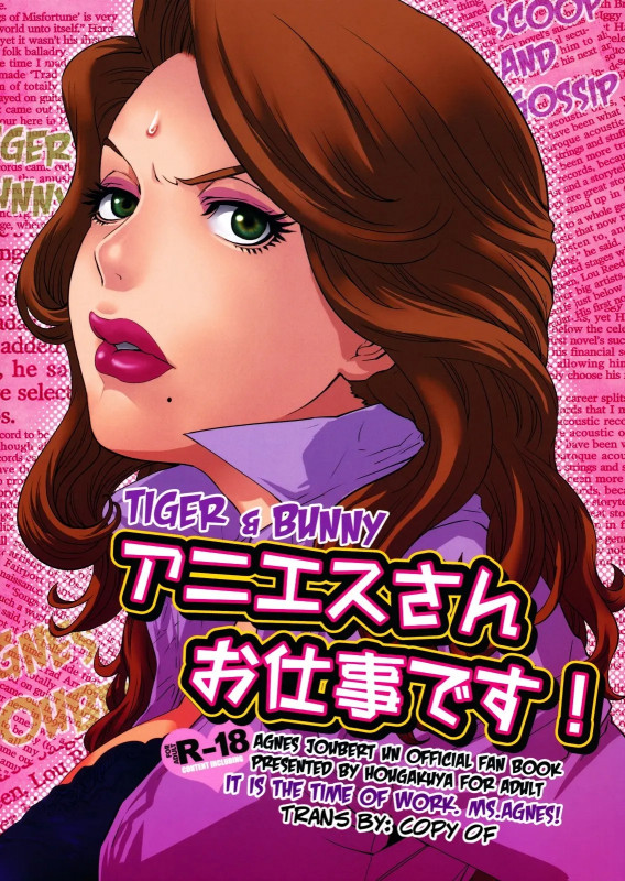 [Hougakuya (Touzai, Nanboku)] Agnes-san Oshigoto desu! | It's Time For Work, Ms. Agnes! (TIGER & BUNNY) Hentai Comic