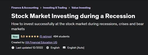 Stock Market Investing during a Recession