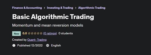 Basic Algorithmic Trading
