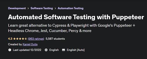 Automated Software Testing with Puppeteer