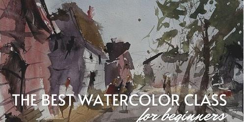 The Best Watercolor Course For Beginners With Easy Projects