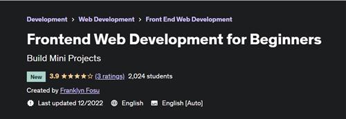 Frontend Web Development for Beginners