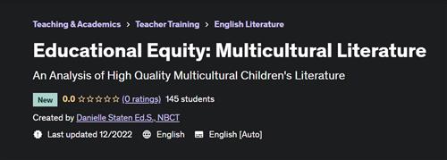 Educational Equity Multicultural Literature