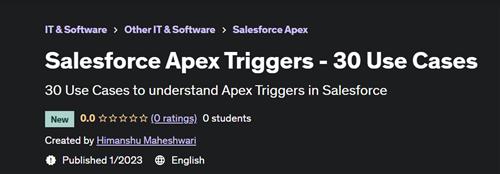 Salesforce Apex Triggers - 30 Use Cases