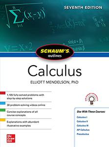 Schaum's Outline of Calculus, 7th Edition