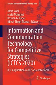 Information and Communication Technology for Competitive Strategies (ICTCS 2020) ICT