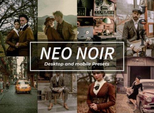 10 Neo Noir Lightroom Presets